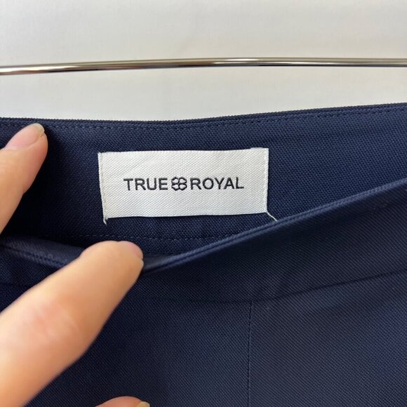 ❤️ True Royal light flare trousers, navy, Size 6 - Picture 4 of 7